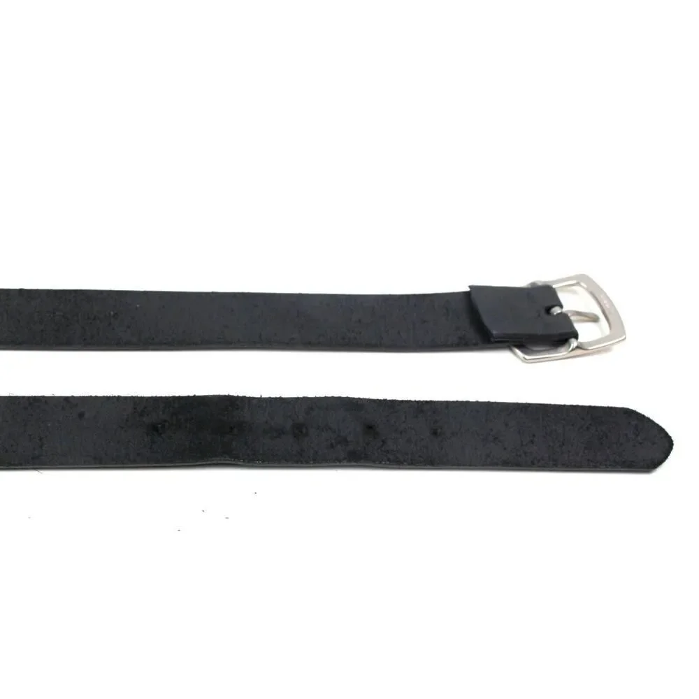 REI BLACK GENUINE LEATHER 1 1/4